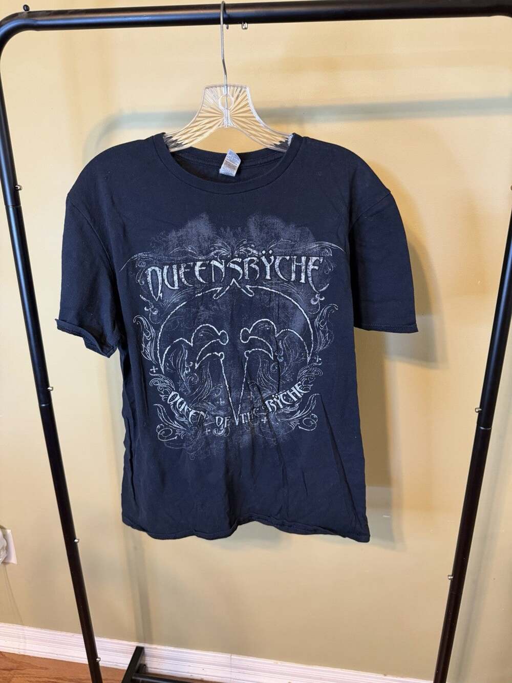 Queensryche Queen of the Ryche Black T-Shirt Size Medium
